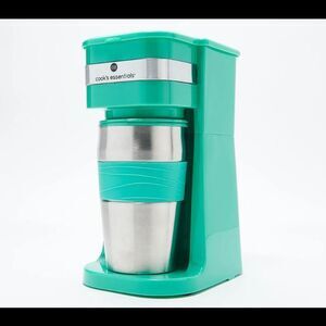 Cook's Essentials Single-Serve Coffee Maker with Tumbler